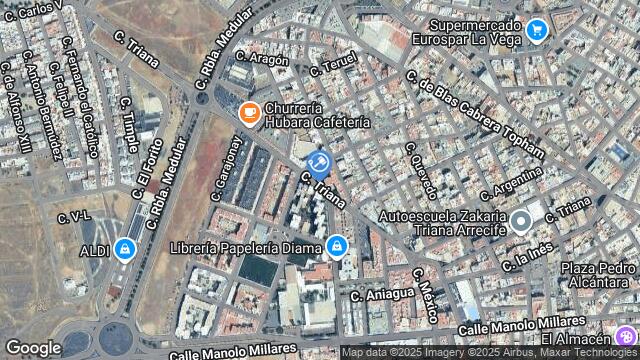 Ubicación de la subastas Subasta de local comercial en Arrecife