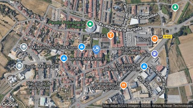 Ubicación de la subastas Subasta de garaje en PALAFOLLS