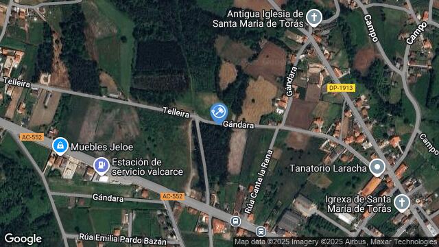 Ubicación de la subastas Subasta de vivienda en A LARACHA