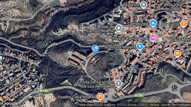 Ubicación de la subastas Subasta de solar en CAMPO REAL