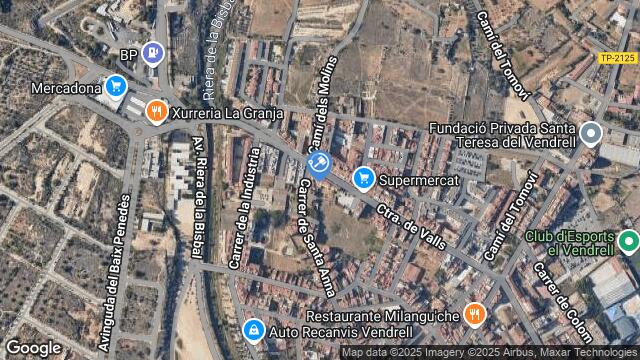 Ubicación de la subastas Subasta de vivienda en EL VENDRELL
