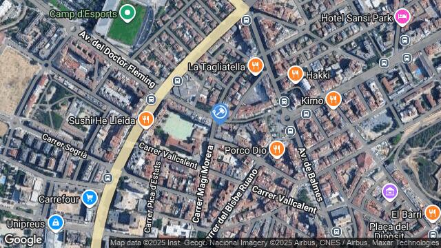 Ubicación de la subastas Subasta de cl doctor fleming ( lleida) en LLEIDA