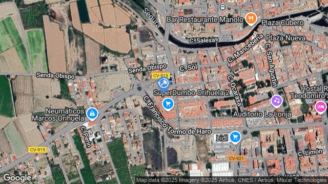 Ubicación de la subastas Subasta de vivienda en ORIHUELA
