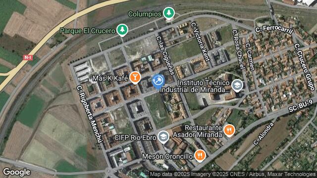Ubicación de la subastas Subasta de vivienda en MIRANDA DE EBRO