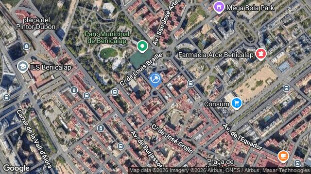 Ubicación de la subastas Subasta de cl cora raga en Valencia