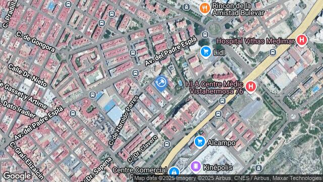 Ubicación de la subastas Subasta de vivienda en Alicante