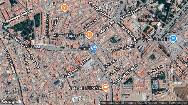 Ubicación de la subastas Subasta de vivienda en UTRERA