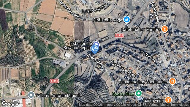 Ubicación de la subastas Subasta de cl decaradas ( cuevas del campo) en CUEVAS DEL CAMPO