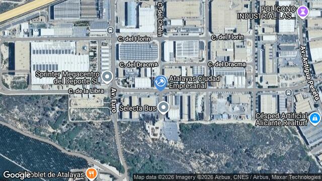 Ubicación de la subastas Subasta de garaje en ALICANTE