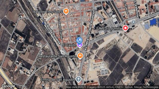 Ubicación de la subastas Subasta de cl isaac peral ( jumilla) en JUMILLA