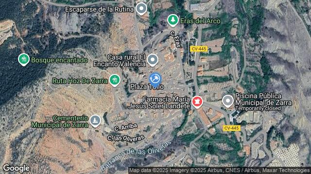 Ubicación de la subastas Subasta de vivienda en ZARRA