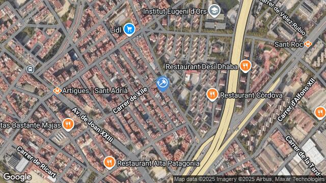 Ubicación de la subastas Subasta de vivienda en Badalona