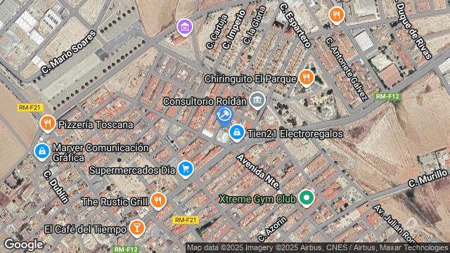 Ubicación de la subastas Subasta de cl alhambra ( torre-pacheco) en TORRE-PACHECO