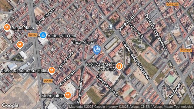 Ubicación de la subastas Subasta de vivienda en VILA-REAL-VILLAREAL