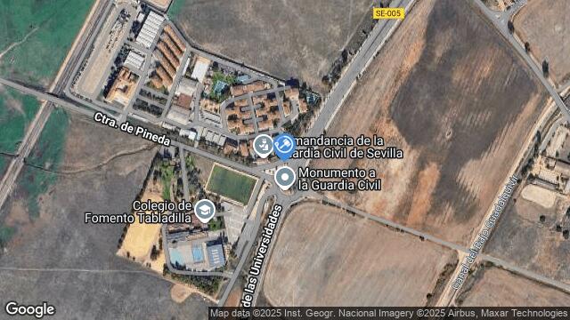 Ubicación de la subastas Subasta de solar en SEVILLA