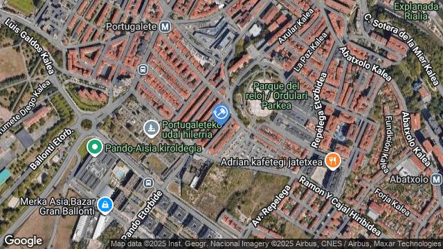 Ubicación de la subastas Subasta de vivienda en PORTUGALETE